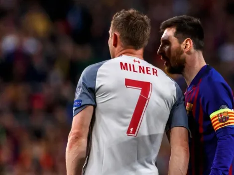 ¡Fue en español pero igual entendió! Milner reveló el insulto que le dijo Messi en el cruce entre Liverpool y Barcelona