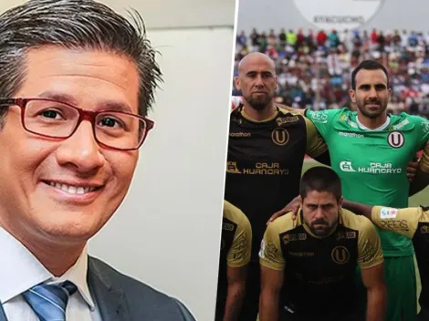 Fuerte cruce entre Erick Osores y un jugador de Universitario