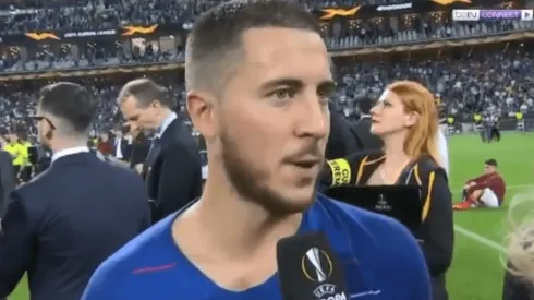 La bomba que tiró Hazard apenas terminó la final: "Creo que es un adiós"