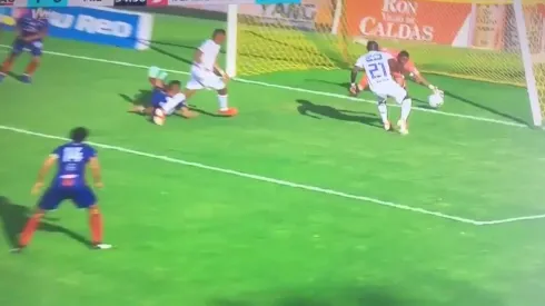 Así fue el gol de Rugery Blanco a Millonarios.