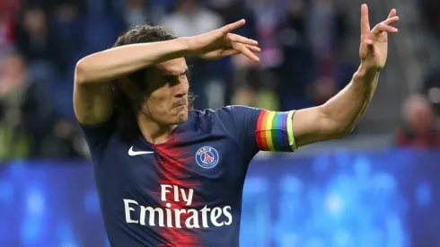 Edinson Cavani en Paris Saint-Germain.