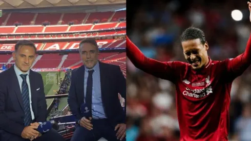 Latorre quiso elogiar a van Dijk, pero lo mandaron a aprenderse el nombre