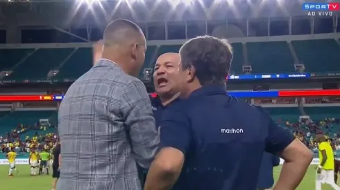 Después de mucho tiempo, Rafael Dudamel se vuelve a encontrar con el Bolillo Gómez y el 'Panzer' Carvajal.