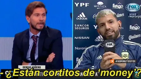 El reclamo de Agüero a 90 Minutos.