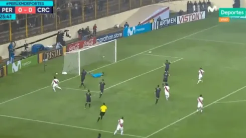 Perú vs Costa Rica: ¡Uf! Cueva por poco y el primero de la Bicolor llega
