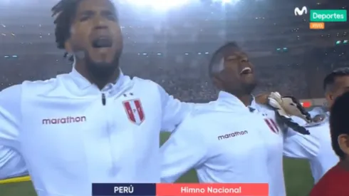 ¡Que hermoso! La sensación de volver a cantar el himno nacional reflejada en los jugadores de la Bicolor