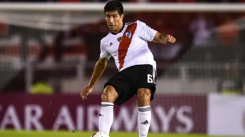 Luciano Lollo en la Copa Libertadores de América.