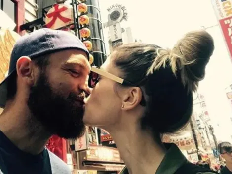 Un hincha de Boca insultó a De Rossi en una foto que subió su mujer y ella le respondió
