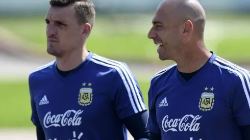 El consejo de Willy Caballero a Armani antes de la Copa América