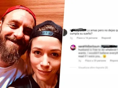 A la mujer de De Rossi le tiraron "no dejas que tu marido cumpla un sueño" e ilusionó a todo Boca