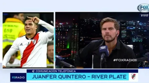 Vignolo le preguntó por su peso y Quintero sorprendió con su respuesta