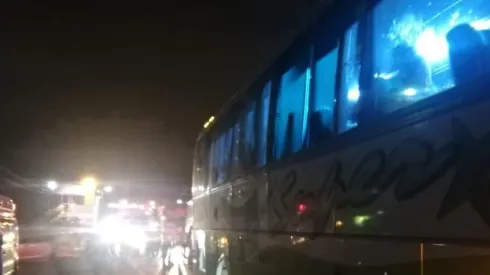 Atacan hinchas del Junior en Bogotá y explotan: "están ardidos porque dimos la vuelta en su pu... tierra"