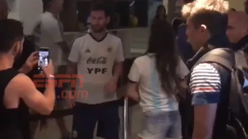 Antonela Roccuzzo va a estar feliz: Messi se sacó una foto con una brasileña y entendió todo