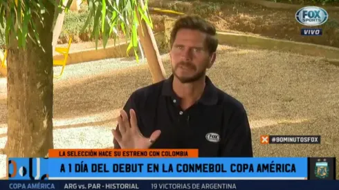 Foto de Sebastián Vignolo, periodista de Fox Sports.