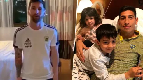 El video de Messi para Andrada.