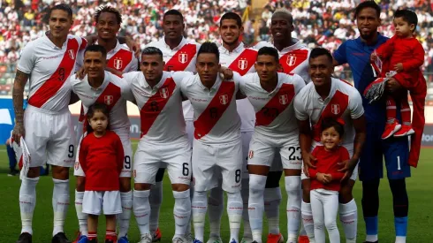 Foto de la formación de Perú.