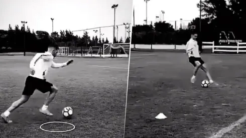 Gago entrena por su cuenta.