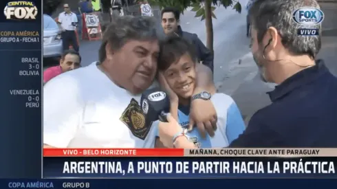 Sueño cumplido: la emoción de un chico que se infiltró y logró que Messi le firme la camiseta