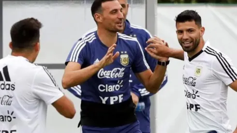 Parece Rusia 2018: desde Fox Sports revelaron la dura charla que hubo entre Agüero y Scaloni