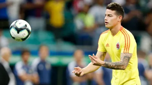 James Rodríguez, jugador de la Selección Colombia.