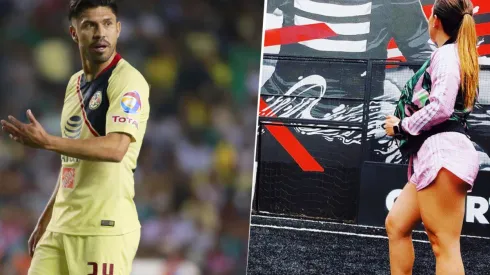 Foto de Oribe Peralta con Ptty.