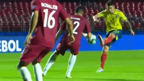 Nadie habla de él: el pase de fantasía de James Rodríguez para el gol de Duván