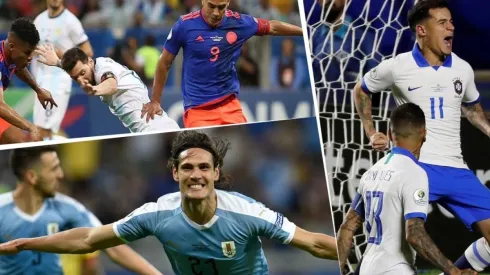 Copa América: Colombia y Uruguay los mejores, Brasil y Chile golean, Argentina desaparecida
