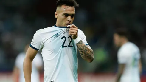Al final parece que estaba para seguir: Argentina publicó un parte médico de Lautaro Martínez