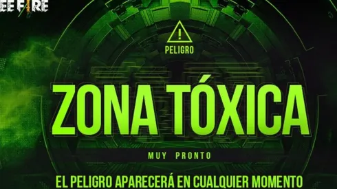 Free Fire: llega la Zona Tóxica ¡Un nuevo peligro se aproxima!