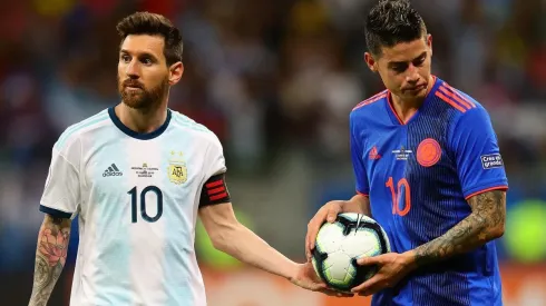 Colombia y Argentina, primero y segundo.