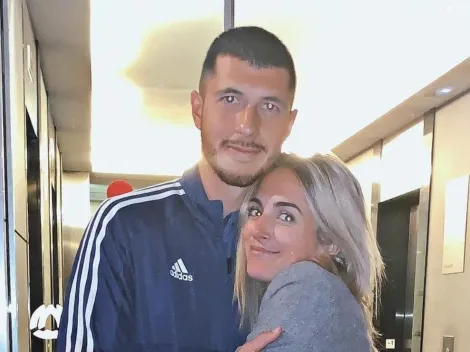 Guido Rodríguez no jugó, pero su pareja se encargó de que el jugador no pase desapercibido