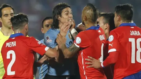 Chile vs. Uruguay por la Copa América.