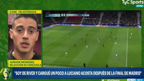 La revelación de Junior Moreno.