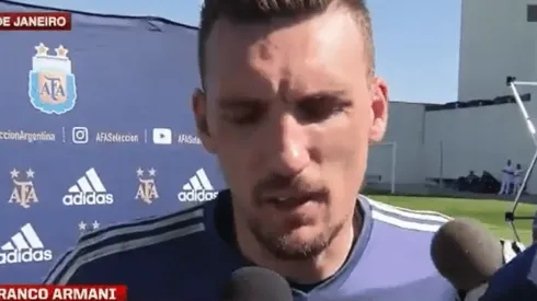La Selección Argentina tiene otro Armani, lleno de confianza