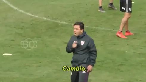No para un segundo: el video de Gallardo en plena pretemporada de River