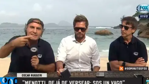 Ruggeri se sacó con Menotti.