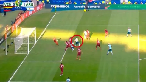 Un enfermo: el golazo de taco de Lautaro Martínez ante Venezuela para el 1-0