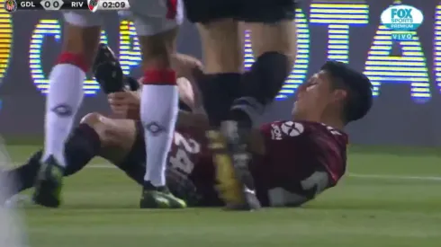 Los de River se fueron a dormir preocupados: el parte médico de Enzo Pérez