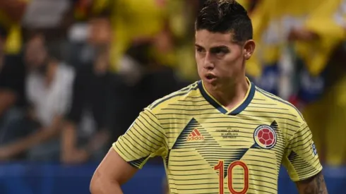 James Rodríguez, jugador de la Selección Colombia.