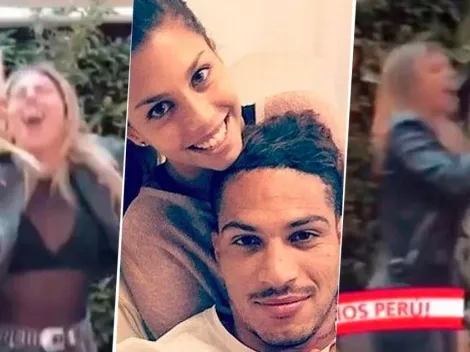 Junto a la familia de Paolo Guerrero, Alondra García Miró explotó de felicidad por el triunfo