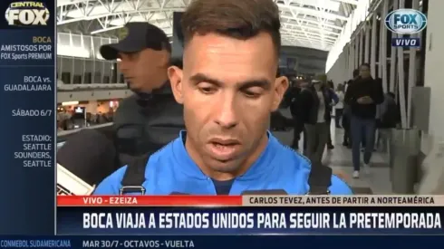 Carlos Tevez sorprendió a todos.
