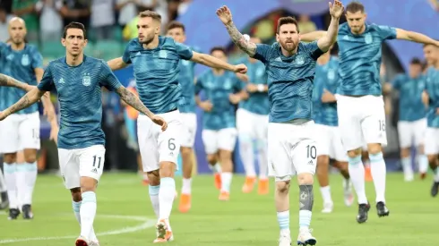 A Di María le preguntaron si todavía falta que aparezca Messi en la Copa América