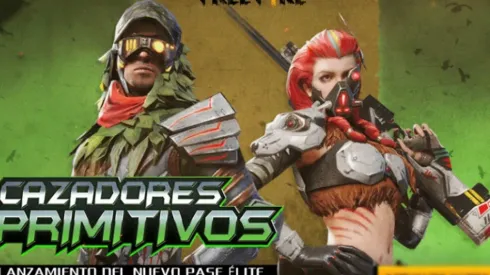 Free Fire reveló los secretos detrás de Cazadores Primitivos, su nuevo Pase de Élite