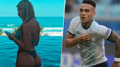 Con la 22 de Lautaro Martínez: Agus Gandolfo llegó al estadio y metió foto en Instagram