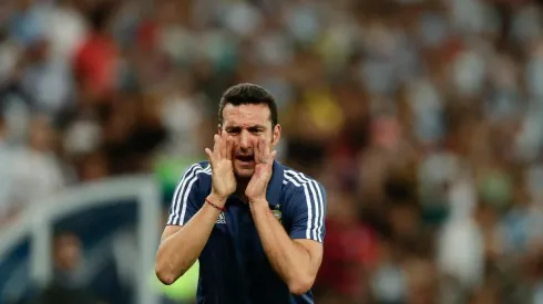 Foto de Lionel Scaloni, entrenador de Argentina.
