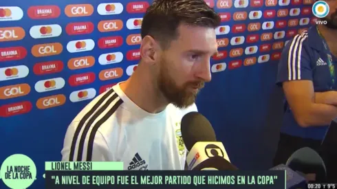 A Messi le preguntaron por su continuidad en la Selección Argentina y no dudó