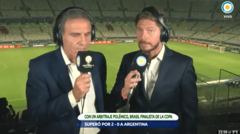 Vignolo explotó de bronca contra el arbitraje: "Que le entreguen la Copa a Brasil"