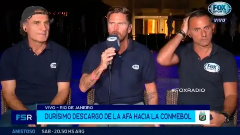 Vignolo en Fox Sports Radio.