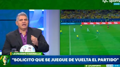 Farinella, contundente.