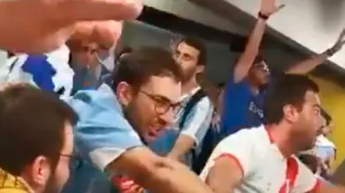 Uruguay y Perú se unieron contra Chile.